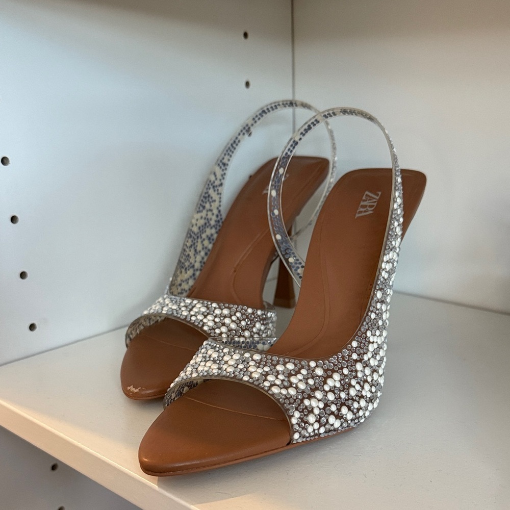 Zara Slingback Heels